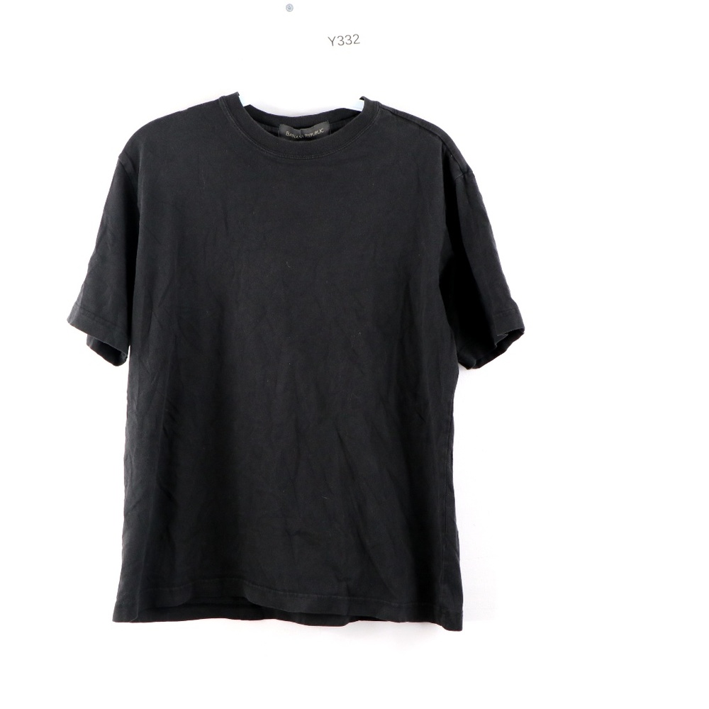T-shirt Uomo Banana Republic &ndash; Colore Nero, Scollo A V, 100% Cotone &ndash; Taglia S &ndash; Nuova